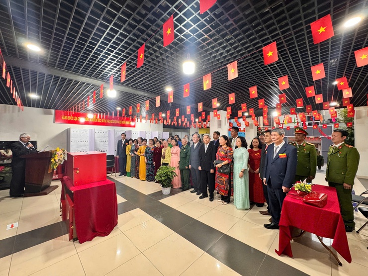 PHƯỜNG VĂN MIẾU – QUỐC TỬ GIÁM TỔ CHỨC LỄ KHAI MẠC CUỘC BẦU CỬ ĐẠI BIỂU QUỐC HỘI KHÓA XVI VÀ ĐẠI BIỂU HĐND CÁC CẤP NHIỆM KỲ 2026 – 2031 TẠI CÁC KHU VỰC BỎ PHIẾU- Ảnh 9.