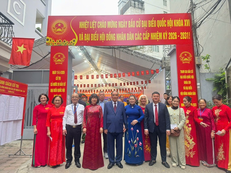 Phường Bồ Đề: Long trọng tổ chức Lễ khai mạc “Ngày hội non sông”- Ảnh 1.