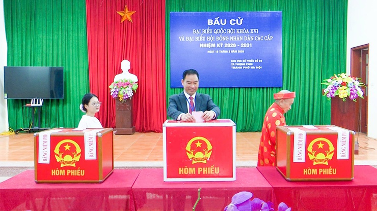 Thượng Phúc tưng bừng khai mạc cuộc bầu cử Quốc Hội và HĐND các cấp nhiệm kỳ 2026-2031- Ảnh 3.