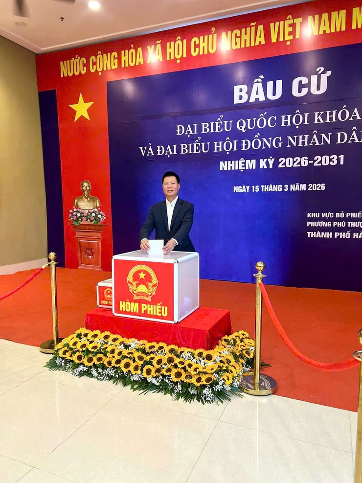 Phường Phú Thượng đồng loạt khai mạc bầu cử tại 16 khu vực bỏ phiếu – cử tri nô nức tham gia Ngày hội toàn dân- Ảnh 11.