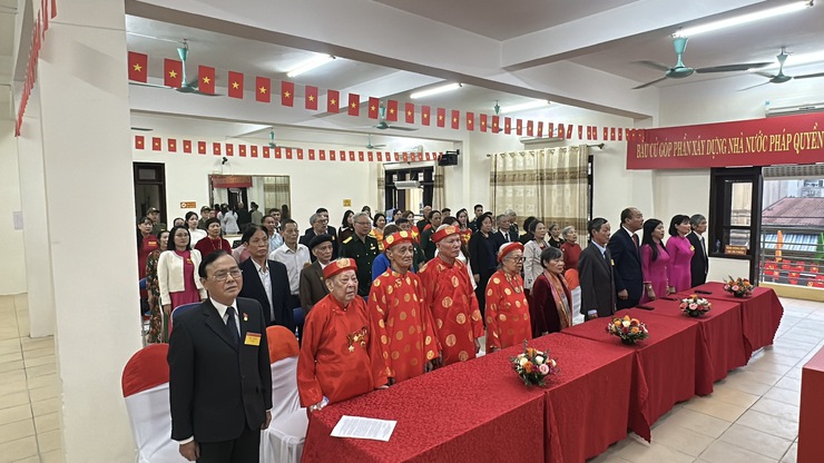 UBND phường Định Công đồng loạt khai mạc bầu cử- Ảnh 3.