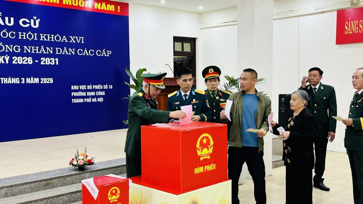 UBND phường Định Công đồng loạt khai mạc bầu cử- Ảnh 4.