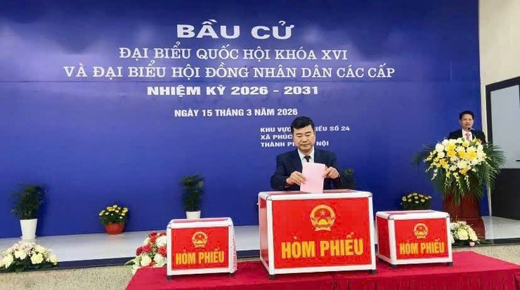 Hơn 50.000 cử tri xã Phúc Thọ nô nức tham gia bầu cử đại biểu Quốc hội khóa XVI và đại biểu Hội đồng nhân dân các cấp nhiệm kỳ 2026–2031- Ảnh 10.