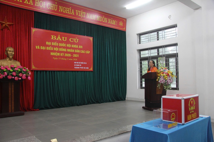 Thôn D8, xã Thanh Trì hoàn thành 100% cử tri tham gia bỏ phiếu- Ảnh 4.