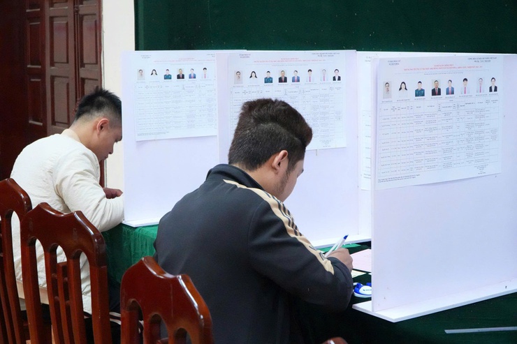 TÍNH ĐẾN 14 GIỜ 30 PHÚT CHIỀU 15/3 
XÃ DÂN HOÀ TỶ LỆ CỬ TRI ĐI BẦU CỬ ĐẠT TRÊN 94%- Ảnh 6.