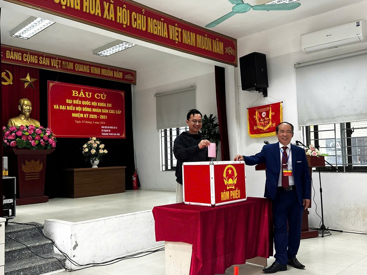 XÃ THANH TRÌ: 03 KHU VỰC BỎ PHIẾU ĐẠT 100% CỬ TRI THAM GIA BẦU CỬ- Ảnh 3.