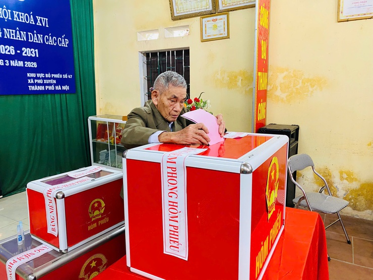 Lễ khai mạc bầu cử Đại biểu Quốc hội khóa XVI và đại biểu HĐND các cấp, nhiệm kỳ 2026-2031 tại thôn Tri Lễ.- Ảnh 5.