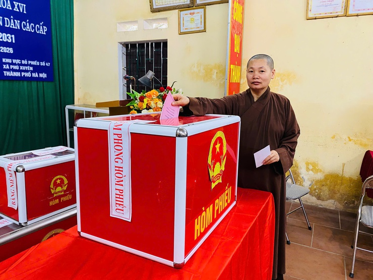 Lễ khai mạc bầu cử Đại biểu Quốc hội khóa XVI và đại biểu HĐND các cấp, nhiệm kỳ 2026-2031 tại thôn Tri Lễ.- Ảnh 6.