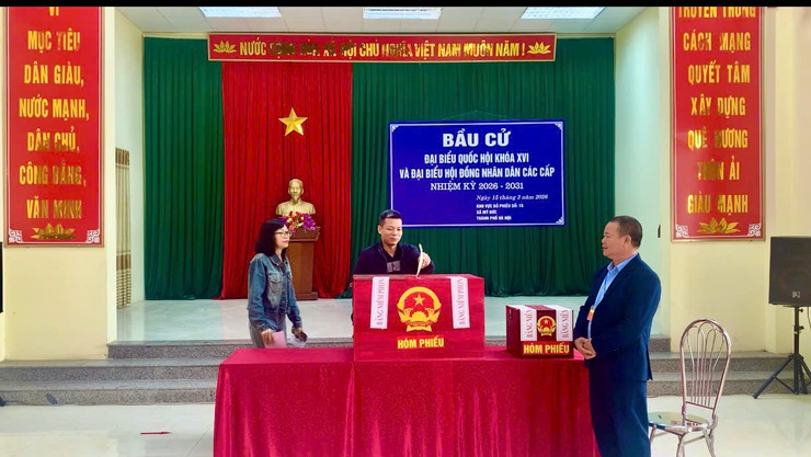 Mỹ Đức: 99,67% cử tri đi bầu cử trong ngày hội lớn- Ảnh 3.