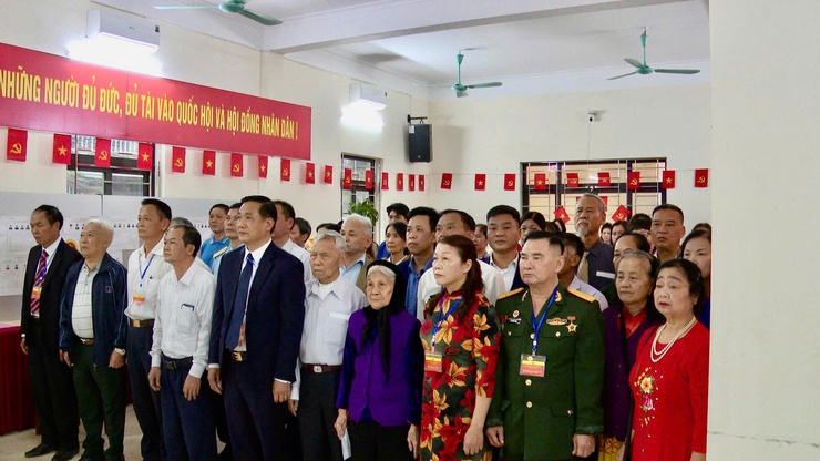 KHAI MẠC BẦU CỬ TẠI 51 KHU VỰC BỎ PHIẾU BẦU CỬ ĐẠI BIỂU QUỐC HỘI VÀ ĐẠI BIỂU HĐND CÁC CẤP NHIỆM KỲ 2026-2031 TRÊN ĐỊA BÀN XÃ THƯ LÂM- Ảnh 15.