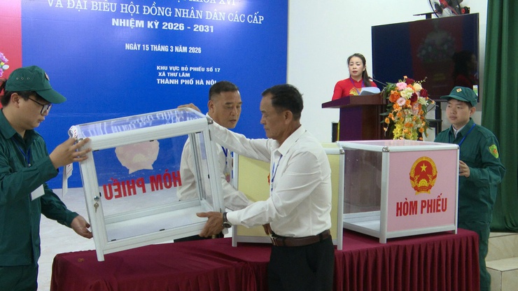 KHAI MẠC BẦU CỬ TẠI 51 KHU VỰC BỎ PHIẾU BẦU CỬ ĐẠI BIỂU QUỐC HỘI VÀ ĐẠI BIỂU HĐND CÁC CẤP NHIỆM KỲ 2026-2031 TRÊN ĐỊA BÀN XÃ THƯ LÂM- Ảnh 18.