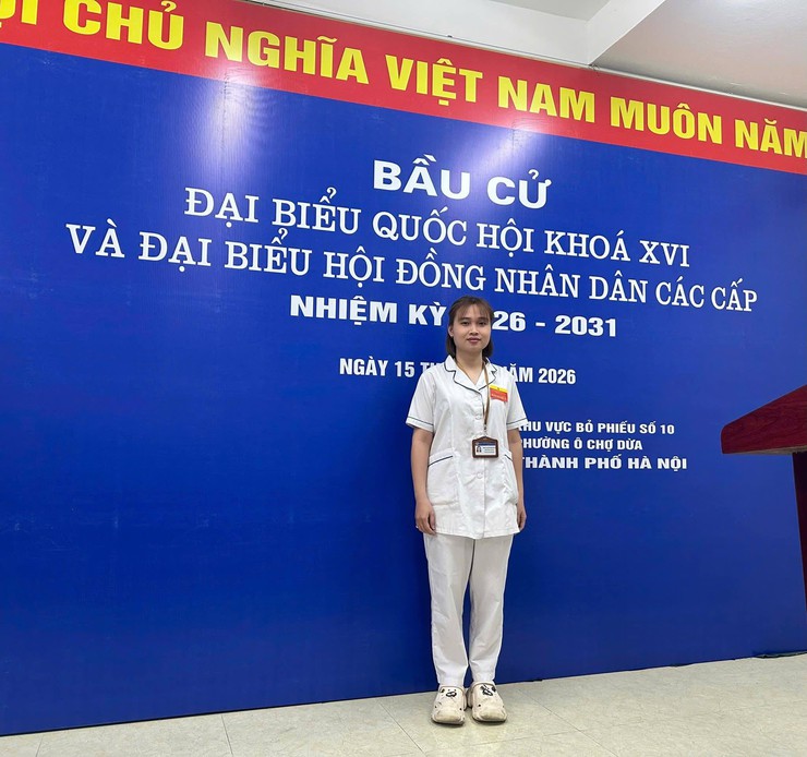 Trạm Y tế Phường Ô Chợ Dừa : Sẵn sàng các điều kiện y tế tốt nhất phục vụ bầu cử- Ảnh 4.