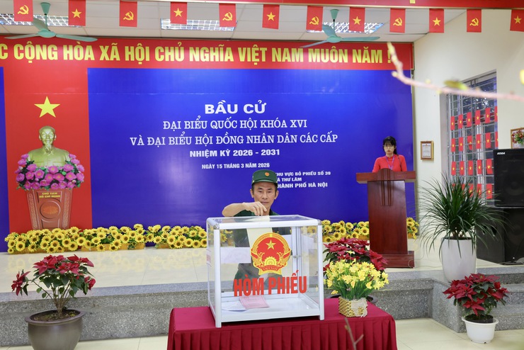 KHAI MẠC BẦU CỬ TẠI 51 KHU VỰC BỎ PHIẾU BẦU CỬ ĐẠI BIỂU QUỐC HỘI VÀ ĐẠI BIỂU HĐND CÁC CẤP NHIỆM KỲ 2026-2031 TRÊN ĐỊA BÀN XÃ THƯ LÂM- Ảnh 32.