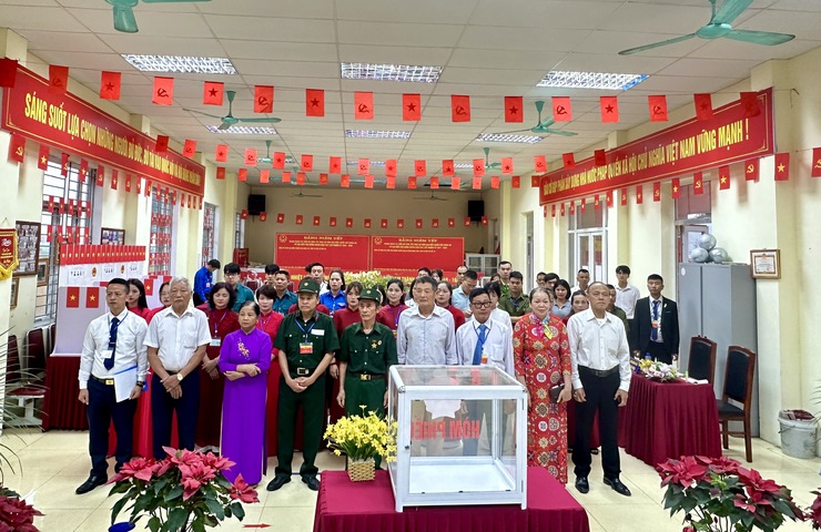 KHAI MẠC BẦU CỬ TẠI 51 KHU VỰC BỎ PHIẾU BẦU CỬ ĐẠI BIỂU QUỐC HỘI VÀ ĐẠI BIỂU HĐND CÁC CẤP NHIỆM KỲ 2026-2031 TRÊN ĐỊA BÀN XÃ THƯ LÂM- Ảnh 33.