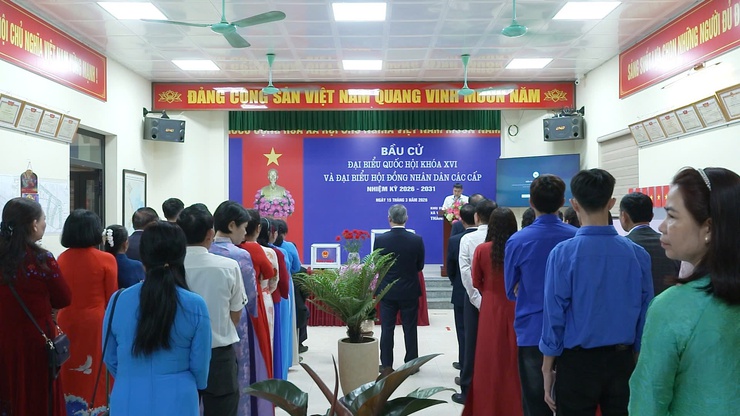 KHAI MẠC BẦU CỬ TẠI 51 KHU VỰC BỎ PHIẾU BẦU CỬ ĐẠI BIỂU QUỐC HỘI VÀ ĐẠI BIỂU HĐND CÁC CẤP NHIỆM KỲ 2026-2031 TRÊN ĐỊA BÀN XÃ THƯ LÂM- Ảnh 11.