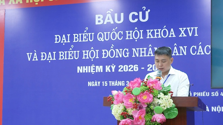 KHAI MẠC BẦU CỬ TẠI 51 KHU VỰC BỎ PHIẾU BẦU CỬ ĐẠI BIỂU QUỐC HỘI VÀ ĐẠI BIỂU HĐND CÁC CẤP NHIỆM KỲ 2026-2031 TRÊN ĐỊA BÀN XÃ THƯ LÂM- Ảnh 34.