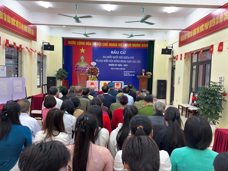 KHAI MẠC BẦU CỬ TẠI 51 KHU VỰC BỎ PHIẾU BẦU CỬ ĐẠI BIỂU QUỐC HỘI VÀ ĐẠI BIỂU HĐND CÁC CẤP NHIỆM KỲ 2026-2031 TRÊN ĐỊA BÀN XÃ THƯ LÂM- Ảnh 38.