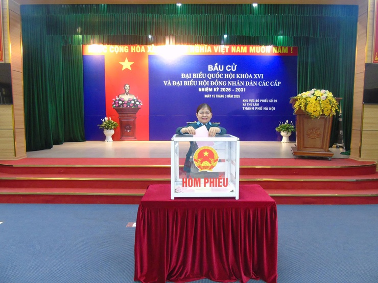 KHAI MẠC BẦU CỬ TẠI 51 KHU VỰC BỎ PHIẾU BẦU CỬ ĐẠI BIỂU QUỐC HỘI VÀ ĐẠI BIỂU HĐND CÁC CẤP NHIỆM KỲ 2026-2031 TRÊN ĐỊA BÀN XÃ THƯ LÂM- Ảnh 44.