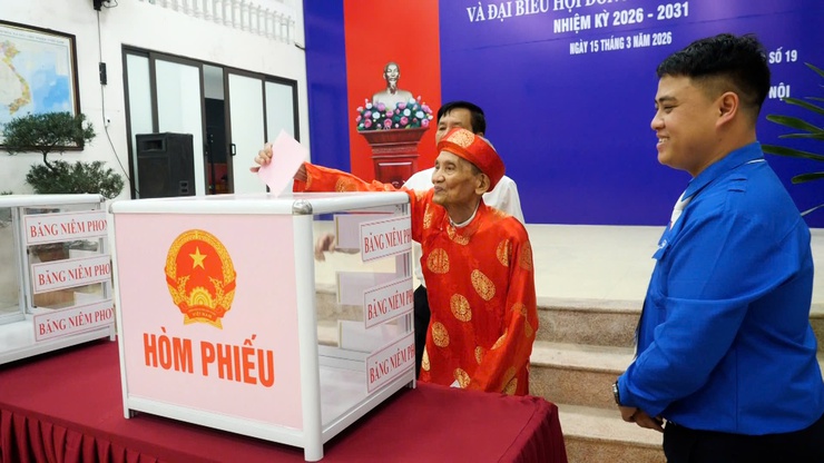 KHAI MẠC BẦU CỬ TẠI 51 KHU VỰC BỎ PHIẾU BẦU CỬ ĐẠI BIỂU QUỐC HỘI VÀ ĐẠI BIỂU HĐND CÁC CẤP NHIỆM KỲ 2026-2031 TRÊN ĐỊA BÀN XÃ THƯ LÂM- Ảnh 6.