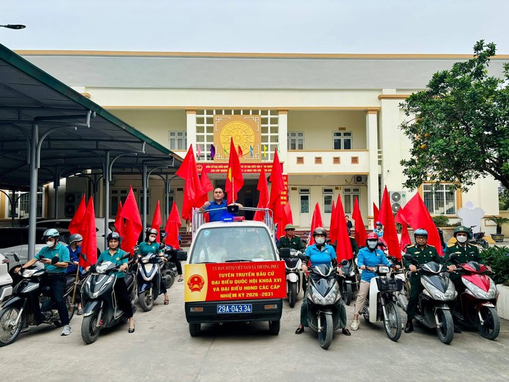 Phát huy sức mạnh đại đoàn kết toàn dân -  Xã Thượng Phúc tổ chức thành công Ngày hội bầu cử- Ảnh 3.