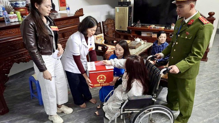 Thạch Thất bảo đảm quyền bầu cử cho mọi cử tri- Ảnh 1.