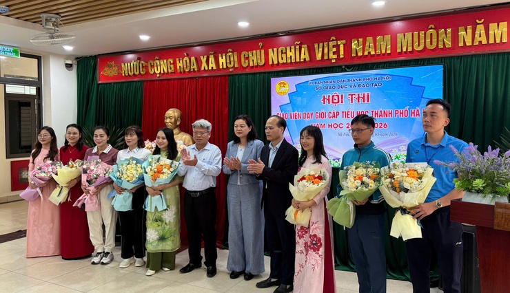 Ấn tượng Hội thi giáo viên dạy giỏi cấp tiểu học thành phố Hà Nội năm học 2025 - 2026 tại cụm thi số 26 - Mỹ Đức- Ảnh 3.