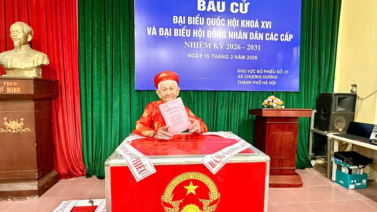 Xã Chương Dương tổ chức thành công cuộc bầu cử đại biểu Quốc hội và HĐND các cấp nhiệm kỳ 2026 – 2031

- Ảnh 4.