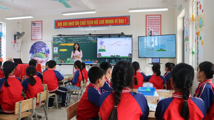 Ấn tượng Hội thi giáo viên dạy giỏi cấp tiểu học thành phố Hà Nội năm học 2025 - 2026 tại cụm thi số 26 - Mỹ Đức- Ảnh 4.