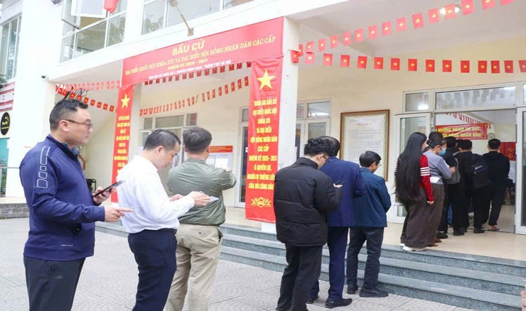 Những đóng góp thầm lặng của các lực lượng phường Đông Ngạc vào thành công của Ngày bầu cử- Ảnh 1.