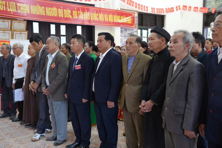 Cuộc bầu cử trên địa bàn xã Thanh Oai thành công tốt đẹp- Ảnh 2.