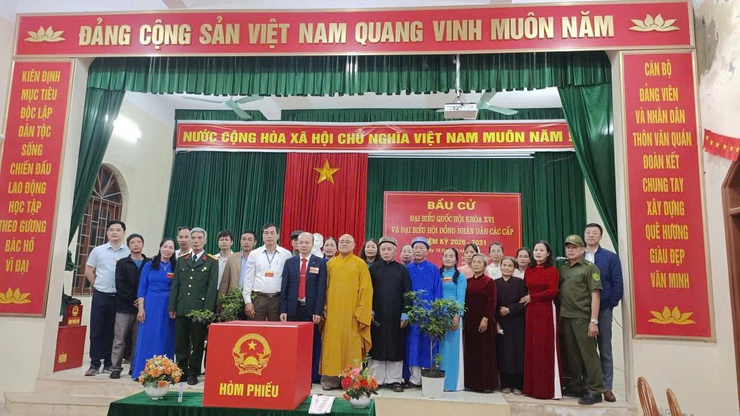 Cuộc bầu cử trên địa bàn xã Thanh Oai thành công tốt đẹp- Ảnh 6.