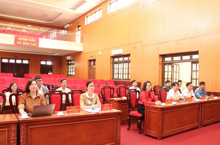 Hòa Lạc tham dự Lễ khai trương Nền tảng điều hành tập trung của Đoàn ĐBQH và HĐND TP Hà Nội- Ảnh 1.