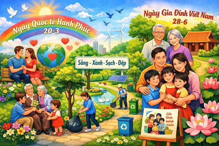 Hưởng ứng Ngày Quốc tế Hạnh phúc 20/3 - Ảnh 1.