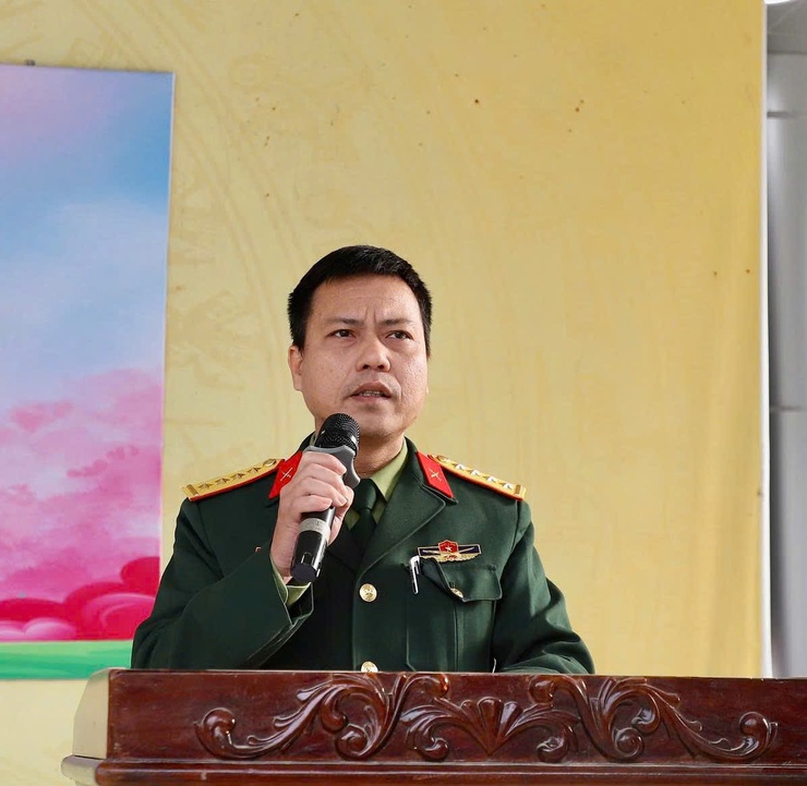 Ban chỉ huy quân sự xã Hồng Vân tuyên truyền tuyển sinh quân sự năm 2026- Ảnh 1.