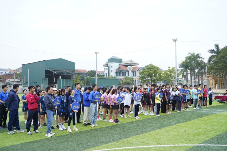 Khai mạc giải bóng đá thanh niên xã Chuyên Mỹ lần thứ Nhất năm 2026- Ảnh 2.