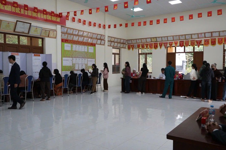 Xã Ba Vì rộn ràng khai mạc bầu cử Đại biểu Quốc hội khóa XVI và Đại biểu HĐND các cấp nhiệm kỳ 2026–2031- Ảnh 6.