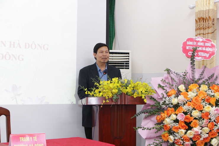 Bệnh viện Y học cổ truyền Hà Đông ký kết hỗ trợ chuyên môn cho Trạm Y tế phường Hà Đông trong khám chữa bệnh- Ảnh 2.