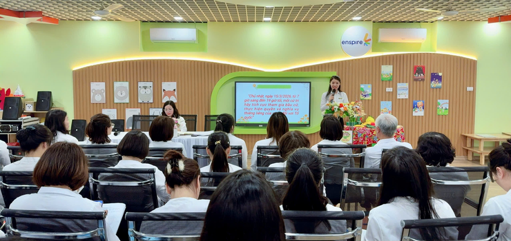 Trường mầm non Tân Mai tổ chức sinh hoạt chuyên đề
tuyên truyền công tác bầu cử Đại biểu Quốc hội khoá XVI và Đại biểu HĐND các cấp nhiệm kỳ 2026 - 2031- Ảnh 2.