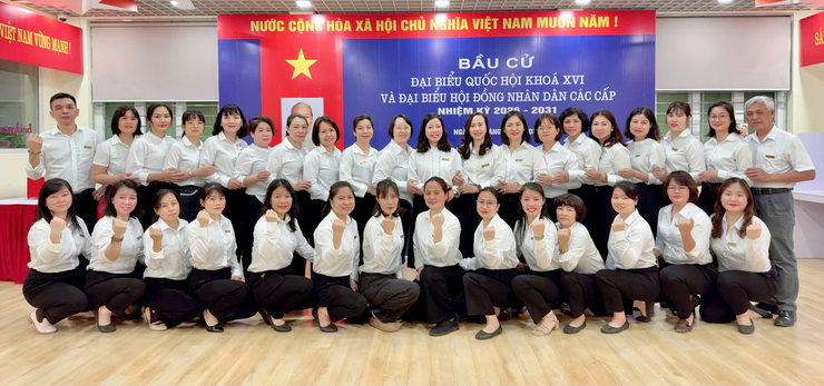 Trường mầm non Tân Mai tổ chức sinh hoạt chuyên đề
tuyên truyền công tác bầu cử Đại biểu Quốc hội khoá XVI và Đại biểu HĐND các cấp nhiệm kỳ 2026 - 2031- Ảnh 4.