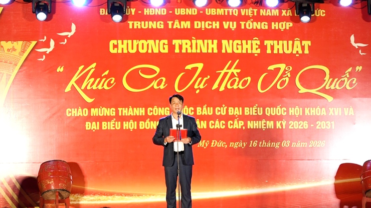 Đặc sắc chương trình nghệ thuật “ Khúc ca tự hào tổ quốc” chào mừng thành công cuộc bầu cử đại biểu Quốc hội khóa XVI và đại biểu Hội đồng nhân dân các cấp nhiệm kỳ 2026 – 2031- Ảnh 4.