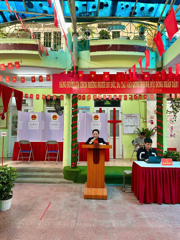 PHƯỜNG VĂN MIẾU – QUỐC TỬ GIÁM TỔ CHỨC DIỄN TẬP QUY TRÌNH, CHỦ ĐỘNG CHUẨN BỊ CHO NGÀY BẦU CỬ 15/3- Ảnh 7.