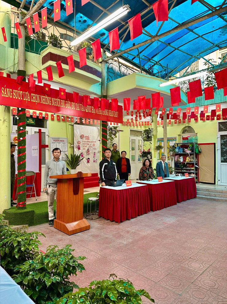 PHƯỜNG VĂN MIẾU – QUỐC TỬ GIÁM TỔ CHỨC DIỄN TẬP QUY TRÌNH, CHỦ ĐỘNG CHUẨN BỊ CHO NGÀY BẦU CỬ 15/3- Ảnh 5.