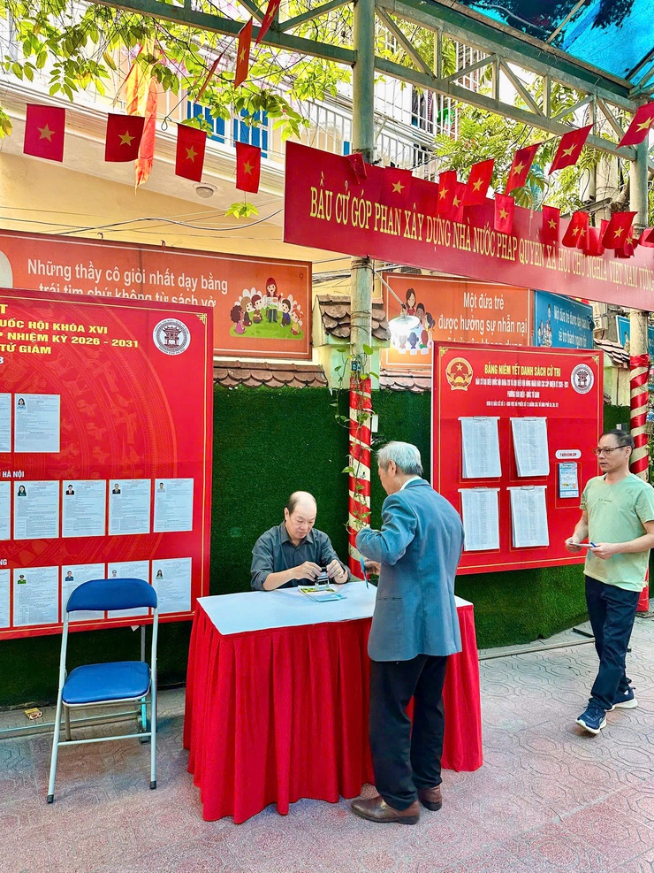 PHƯỜNG VĂN MIẾU – QUỐC TỬ GIÁM TỔ CHỨC DIỄN TẬP QUY TRÌNH, CHỦ ĐỘNG CHUẨN BỊ CHO NGÀY BẦU CỬ 15/3- Ảnh 6.