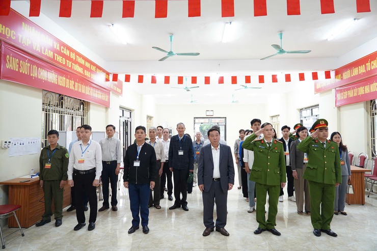 99,36% cử tri xã Thường Tín đi bỏ phiếu bầu cử- Ảnh 3.