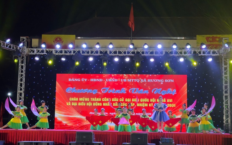 Chương trình văn nghệ chào mừng thành công bầu cử - Ảnh 14.