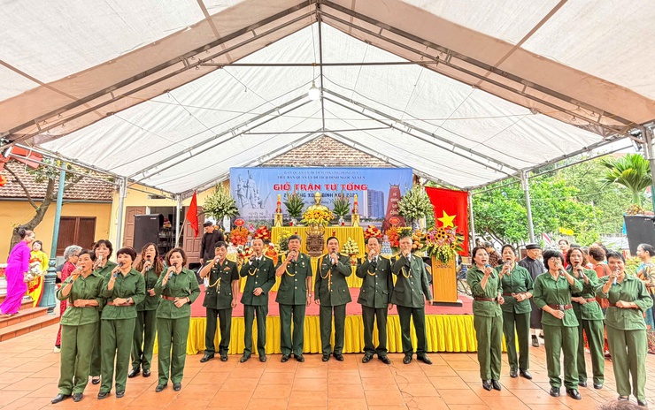 Phường Hồng Hà tổ chức ngày giỗ trận Tứ Tổng năm 2026 tại Đình Ngọc Xuyên- Ảnh 3.