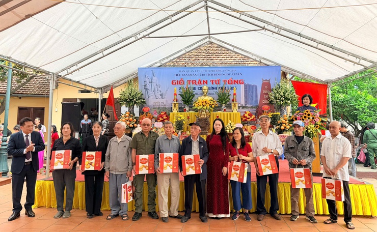 Phường Hồng Hà tổ chức ngày giỗ trận Tứ Tổng năm 2026 tại Đình Ngọc Xuyên- Ảnh 4.