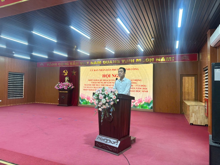 Hội nghị triển khai các hoạt động chào mừng 80 năm ngày truyền thống ngành Thể dục Thể thao Việt Nam- Ảnh 1.