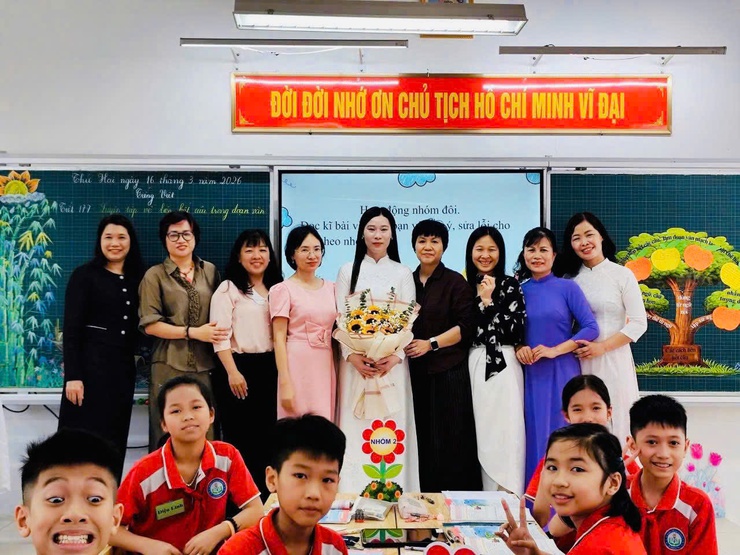 Xã Thường Tín có 02 giáo viên tham gia Hội thi giáo viên dạy giỏi cấp thành phố bậc tiểu học năm học 2025–2026- Ảnh 1.