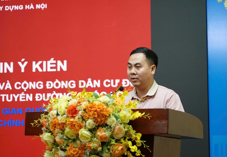 Thường Tín lấy ý kiến Nhân dân phương án tuyến tỷ lệ 1/500 Dự án trục không gian Quốc lộ 1A gắn với chỉnh trang và tái thiết đô thị.- Ảnh 2.